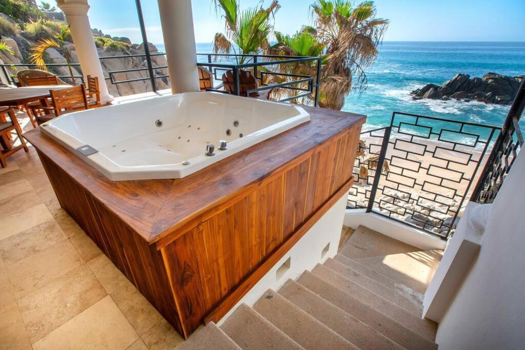 Beach Front Casa Bruma Jacuzzi With Massage Vila Cabo San Lucas Exterior foto